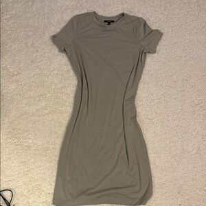 Elegant Tan Women's Dress
